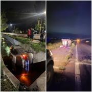 Dos vuelcos durante la madrugada en el Gran Mendoza