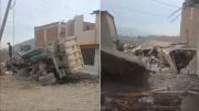 Tragedia en Lurigancho-Chosica: chofer pierde control de camión y cae sobre vivienda en Carapongo