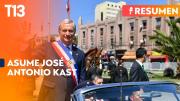 José Antonio Kast asume como Presidente de Chile: Noticias 11 de marzo