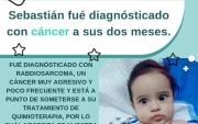 Campaña de solidaridad: El pequeño Sebastián de siete meses lucha contra un agresivo cáncer