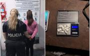 Golpe al narcomenudeo en Berisso: cocaína, un arma y una detenida