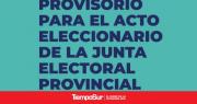 Está disponible el Padrón Provisorio para el Acto Eleccionario de la Junta Electoral Provincial