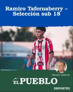 Ramiro Tafernaberry – Selección sub 18 ‣ Marcelo Galarza