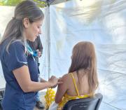 En Linares partió Campaña de Vacunación contra la Influenza