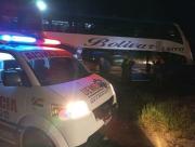 Dos fallecidos tras caídas de rocas sobre un bus en la ruta a los Valles cruceños