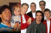 Cuando Maradona persiguió hasta el hotel a los Backstreet Boys por su hija Dalma