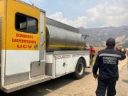 Bomberos de la UCV activos en la Operación Llovizna