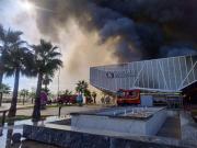 Bomberos realizó pericias en las bóvedas del Casino de San Martín