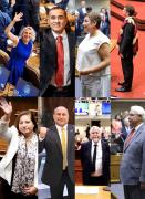 Los 16 parlamentarios maulinos juraron o prometieron ante el Congreso Nacional