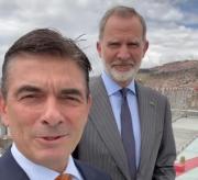 Paz agradece a Felipe VI por su visita: Hace un trabajo enorme para que Bolivia vuelva al mundo