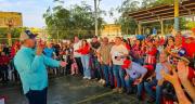 Gobernador Luis Caldera realizó encuentro con comunas en Lagunillas para la ejecución de proyectos