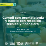 Taller informativo en Salto /Presentará el programa CHECK RUNAEV para apoyar a empresas en el cumplimiento de la normativa