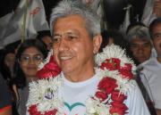 Justicia declara fundado el amparo de Mario Cossío y queda habilitado como candidato a la Gobernación de Tarija