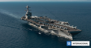 EEUU confirma incendio en el portaaviones Gerald R. Ford, en el mar Rojo, y dos marinos heridos