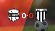 Dep. Riestra y Gimnasia (Mendoza) empataron sin goles