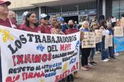 Así se vivió la protesta salarial en las regiones