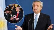 Alberto Fernández explicó por qué Messi no fue a la Casa Rosada pero sí visitó a Trump