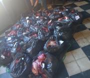 Secuestraron casi una tonelada de carne transportada de forma irregular en San Carlos