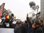 Explosiones en Teherán durante una masiva marcha con figuras políticas en el último viernes del Ramadán