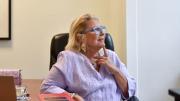 Lilita Carrió volvió a trabajar de abogada