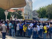 Trabajadores aragüeños se movilizaron para exigir aumento salarial