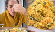 Arroz meloso con mariscos: la receta de Paulina Cocina para innovar con el arroz, cremoso y fácil de hacer