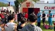 Chubut Deportes realizó evaluativos de fútbol en Sarmiento y Río Mayo