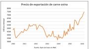 Precio de la carne ovina rumbo a los US$ 7.500 y el cordero cerca de US$ 6 por kilo
