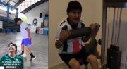 Evo Morales quería suplantar a Martins en el repechaje: El reto viral de los 1.000 abdominales