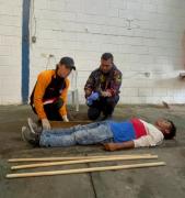 Trabajadores recibieron formación en materia de Primeros Auxilios