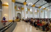 Encuentro estudiantil en Catedral de Puerto Cabello para honrar a San José