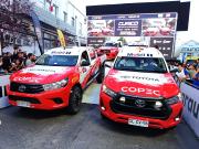 Arrancó el Copec RallyMobil con masivo espectáculo en la Plaza de Armas de Curicó