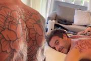 El tremendo tatuaje de Nicolás Cabré: así es el enorme diseño que cubrirá su espalda