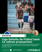 Liga Salteña de Fútbol Sala¡ Le sobran propuestas! ‣ Eleazar José Silva