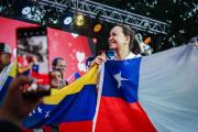 Con honores, María Corina Machado cierra gira de Chile