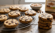 La receta de las cookies de chocolate saludables hechas con garbanzos