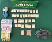 Constitución: Carabineros detuvo a un sujeto por microtráfico