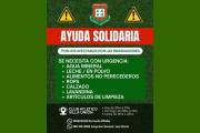 Clubes santiagueños se unen en campañas solidarias para ayudar a familias afectadas por las inundaciones