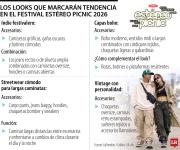 Estos son los looks que marcarán la nueva tendencia en el Festival Estéreo Picnic 2026