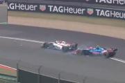 Video: así fue el accidente entre Colapinto y Ocon