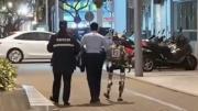 Arrestan a robot humanoide por acosar a una mujer
