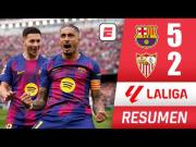 Video, goles y resumen: Barcelona vs. Sevilla (5-2), por la fecha 28 de LaLiga