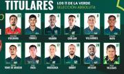 Equipo titular confirmado de la Verde con Viscarra y Torrez como principales novedades