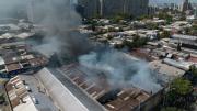Lo echaron de la pieza que arrendaba por mal comportamiento e incendió la casa donde vivía en Santiago