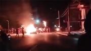 Manifestantes incendiaron una sede del Partido Comunista