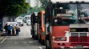 El transporte público sacude a Caracas y Mérida