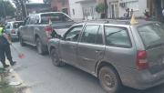 Choque en cadena en avenida Siria: al menos cinco autos estuvieron involucrados