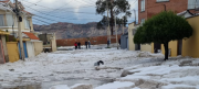 Granizada devela frágil sistema pluvial, al menos ocho barrios de la zona Sur afectados