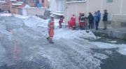 Granizada y lluvias desatan caos en La Paz: Reportan calles inundadas y cubiertas de hielo en la zona Sur