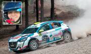 Natalino Nicolás Alarcón celebró en el Rally Mobil